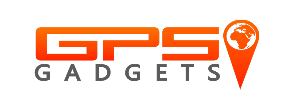 GPS Gadgets logo with the letters “GPS” in bold orange lettering and the word “Gadgets” in grey beneath. Beside the wordmark is a location pin symbol in orange, containing an earth emblem that shows the African continent.