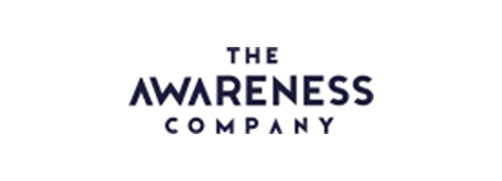 The Awareness Company logo in bold black capital letters.